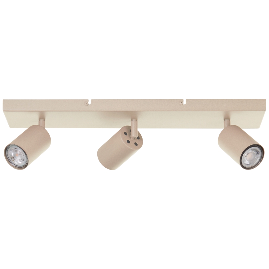 Brilliant - LED spotlámpa JELLO 3xGU10/5W/230V bézs