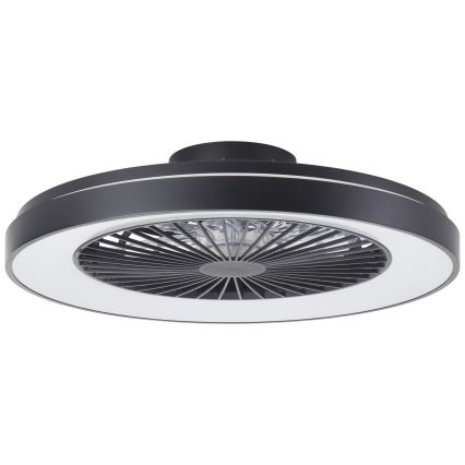 Brilliant - LED RGBW dimmelhető mennyezeti ventilátor MAZZARO LED/24W/230V 3000-6500K átm. 58 cm fekete + távirányító