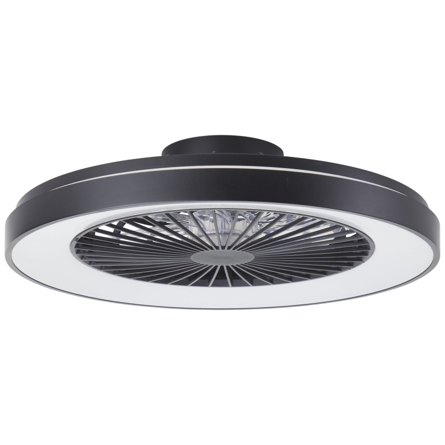 Brilliant - LED RGBW dimmelhető mennyezeti ventilátor MAZZARO LED/24W/230V 3000-6500K átm. 58 cm fekete + távirányító