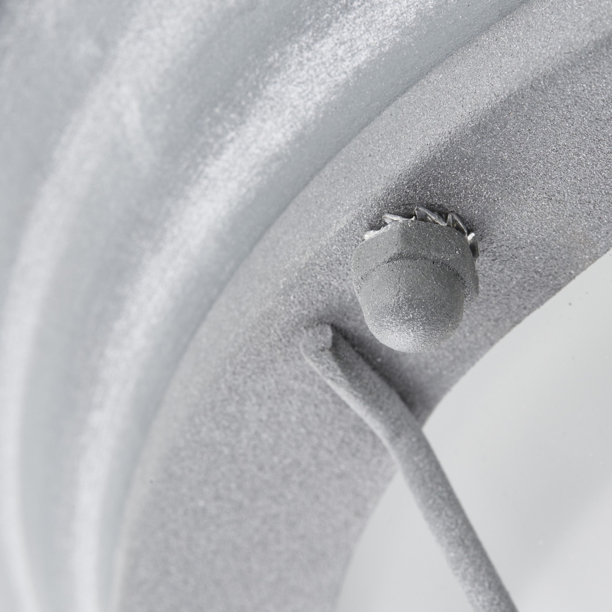 Brilliant - Mennyezeti lámpa TYPHOON 1xE27/30W/230V Ø 29 cm szürke