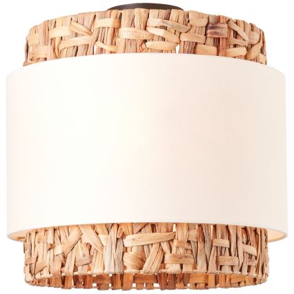 Brilliant - Mennyezeti lámpa WATERLILLY 2xE27/60W/230V átm. 35 cm krémes