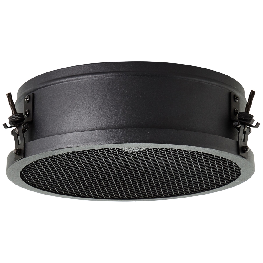 Brilliant - Mennyezeti lámpa ZOIS 1xE27/28W/230V átm. 30 cm fekete
