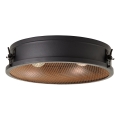 Brilliant - Mennyezeti lámpa ZOIS 2xE27/28W/230V átm. 42 cm fekete