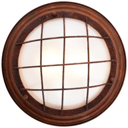 Brilliant - Mennyezeti lámpatest TYPHOON 2xE27/30W/230V vörösbarna