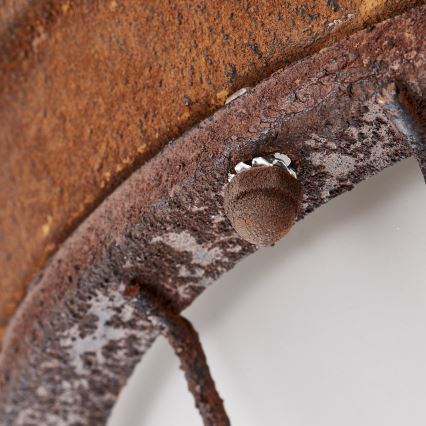 Brilliant - Mennyezeti lámpatest TYPHOON 2xE27/30W/230V vörösbarna