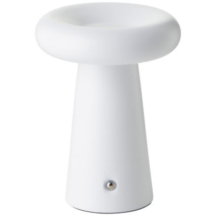 Brilliant - LED állítható fényerejű érintős kültéri asztali lámpa MUFFIN LED/3W/5V USB 2600 mAh IP44 fehér