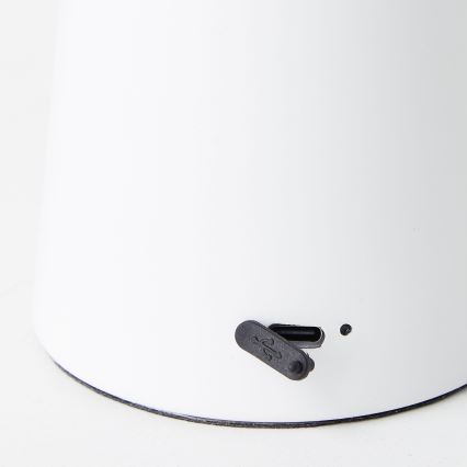 Brilliant - LED állítható fényerejű érintős kültéri asztali lámpa MUFFIN LED/3W/5V USB 2600 mAh IP44 fehér