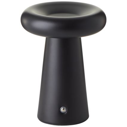 Brilliant - LED állítható fényerejű érintős kültéri asztali lámpa MUFFIN LED/3W/5V USB 2600 mAh IP44 fekete