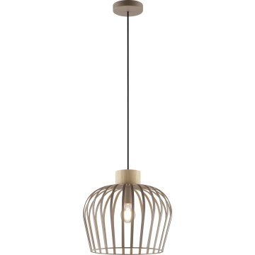 Brilliant - NORDIC CAGE kábeles függőlámpa 1xE27/20W/230V, átm. 35 cm, bézs