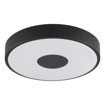 Brilliant - RAKIN LED mennyezeti lámpatest, 18 W, 230 V, átm. 33,5 cm, fekete