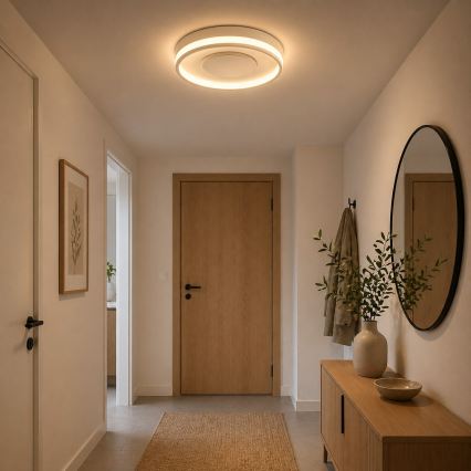 Brilliant - LED mennyezeti lámpa REVOLA LED/33W/230V 3000/4000/6500K átm. 40 cm bézs