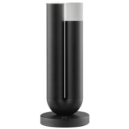 Brilliant - LED-es, fényerőszabályozható, újratölthető, érintésvezérlésű kültéri asztali lámpa SAYU LED/2,5W/5V 2700K 2600 mAh IP44 fekete