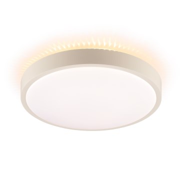 Brilliant - SOLISTRA LED mennyezeti lámpa, 18W/230V, Ø 34,5 cm, bézs