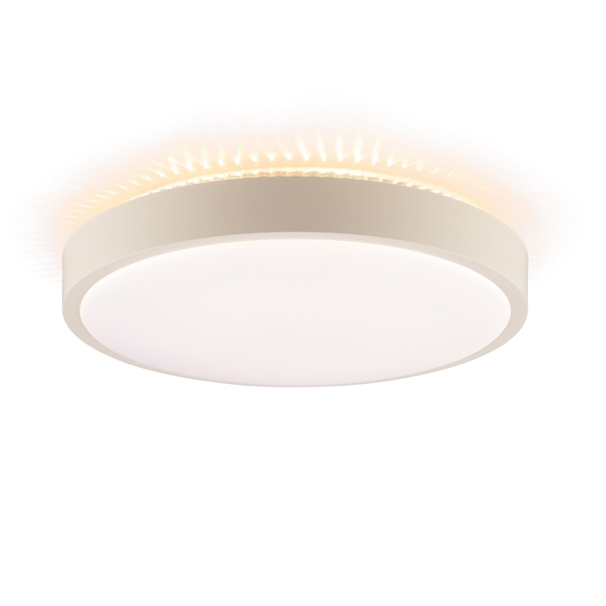 Brilliant - SOLISTRA LED mennyezeti lámpa, 18W/230V, Ø 34,5 cm, bézs