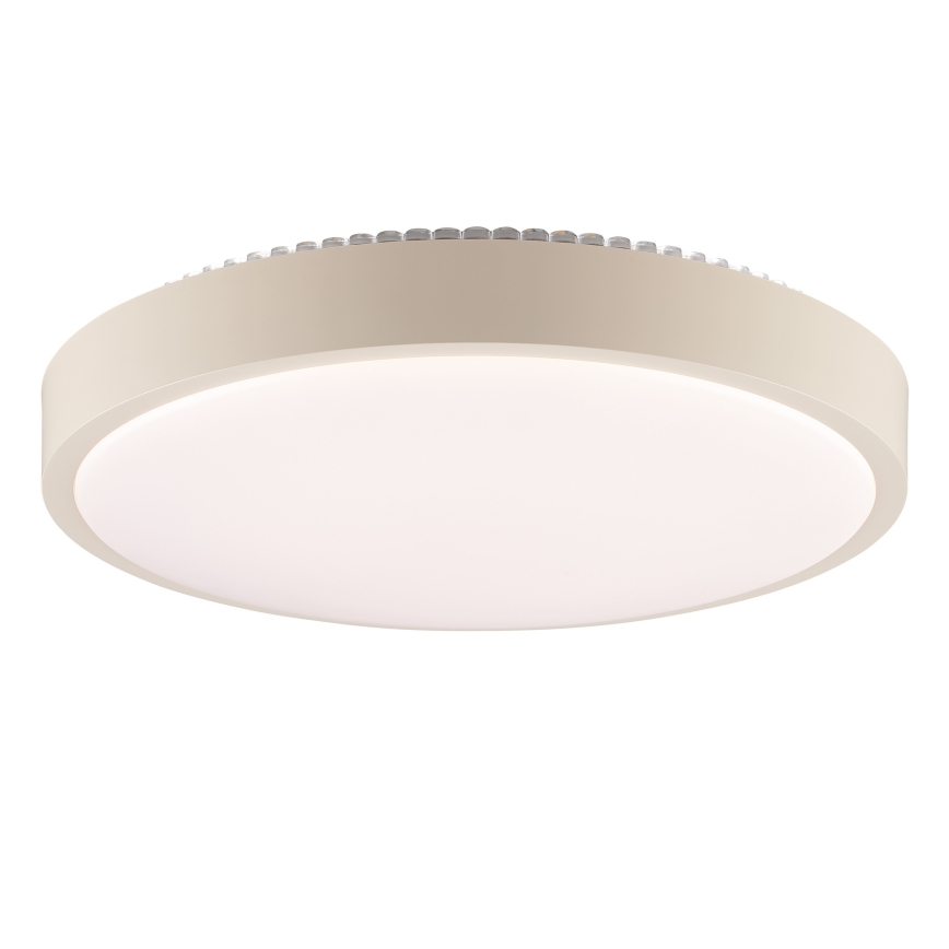 Brilliant - SOLISTRA LED mennyezeti lámpa, 18W/230V, Ø 34,5 cm, bézs