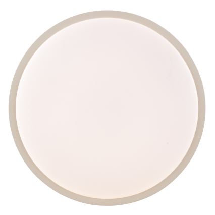 Brilliant - SOLISTRA LED mennyezeti lámpa, 18W/230V, Ø 34,5 cm, bézs