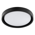 Brilliant - SONORA LED mennyezeti lámpatest 12W/230V 3000K Ø 31 cm, fekete