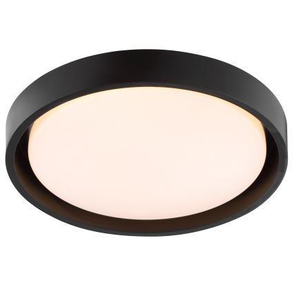 Brilliant - SONORA LED mennyezeti lámpatest 12W/230V 3000K Ø 31 cm, fekete