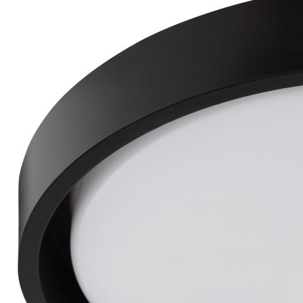 Brilliant - SONORA LED mennyezeti lámpatest 12W/230V 3000K Ø 31 cm, fekete