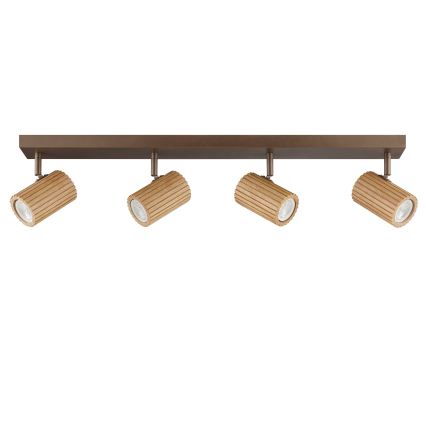 Brilliant - Spotlámpa LAKEWOOD 4xGU10/10W/230V barna