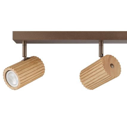 Brilliant - Spotlámpa LAKEWOOD 4xGU10/10W/230V barna