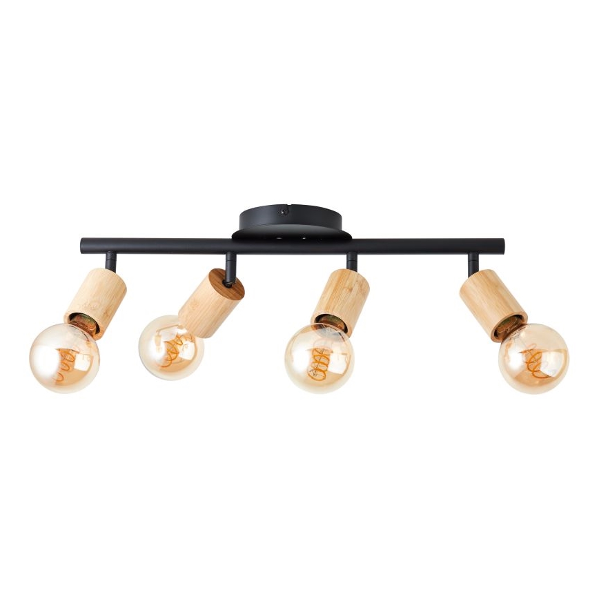 Brilliant - Spotlámpa TIFFANY 4xE27/28W/230V bambusz