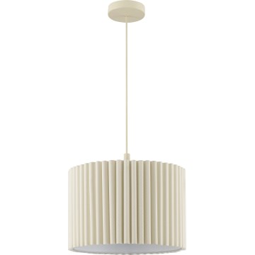 Brilliant - VELIN kábeles függeszték 1xE27/20W/230V, átmérő 35 cm, krémszínű