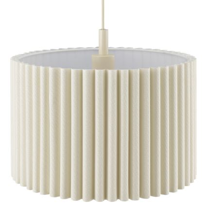 Brilliant - VELIN kábeles függeszték 1xE27/20W/230V, átmérő 35 cm, krémszínű