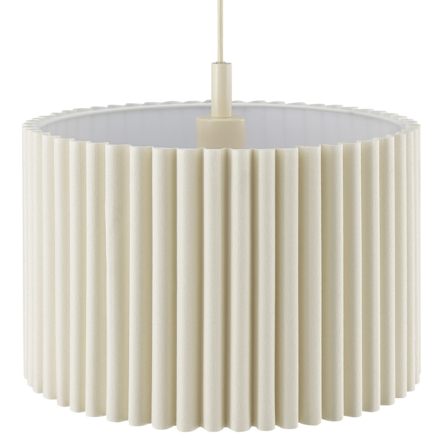 Brilliant - VELIN kábeles függeszték 1xE27/20W/230V, átmérő 35 cm, krémszínű