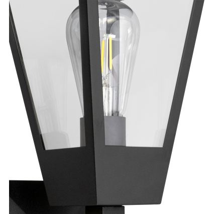 Brilliant - WESTDLIFF kültéri fali lámpa 1xE27/20W/230V IP44 antracit