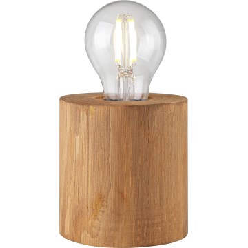 Brilliant - WOODRA asztali lámpa 1xE27/20W/230V fenyő