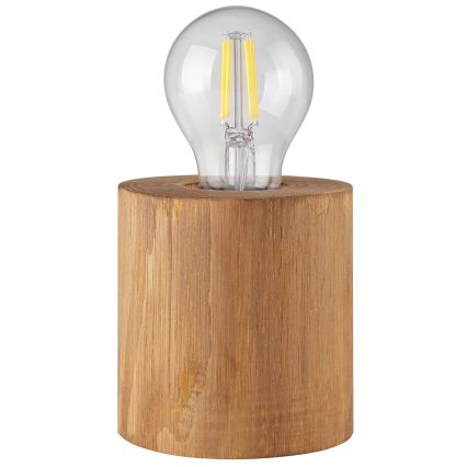 Brilliant - WOODRA asztali lámpa 1xE27/20W/230V fenyő