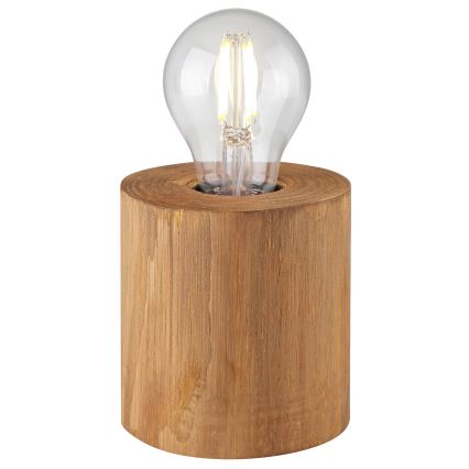Brilliant - WOODRA asztali lámpa 1xE27/20W/230V fenyő