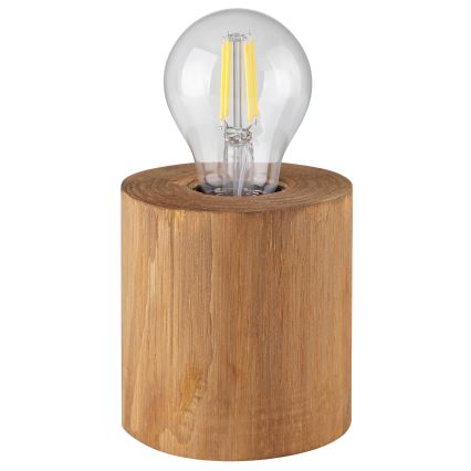 Brilliant - WOODRA asztali lámpa 1xE27/20W/230V fenyő