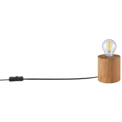 Brilliant - WOODRA asztali lámpa 1xE27/20W/230V fenyő