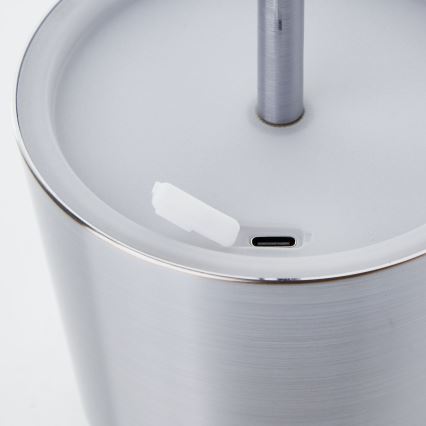 Brilliant - LED állítható fényerejű érintős kültéri lámpa XAANA LED/4W/5V 3000/4000/6500K 2600 mAh IP44 fényes króm