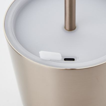 Brilliant - LED állítható fényerejű érintős kültéri lámpa XAANA LED/4W/5V 3000/4000/6500K 2600 mAh IP44 réz