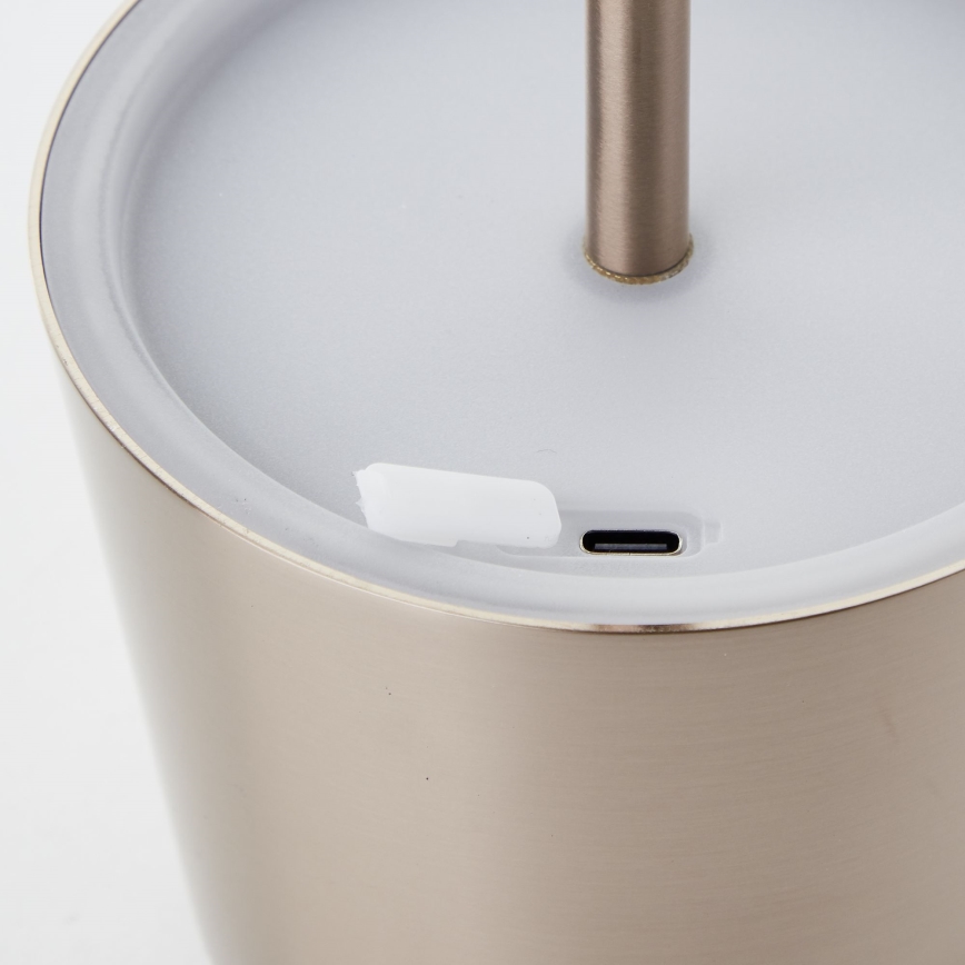 Brilliant - LED állítható fényerejű érintős kültéri lámpa XAANA LED/4W/5V 3000/4000/6500K 2600 mAh IP44 réz