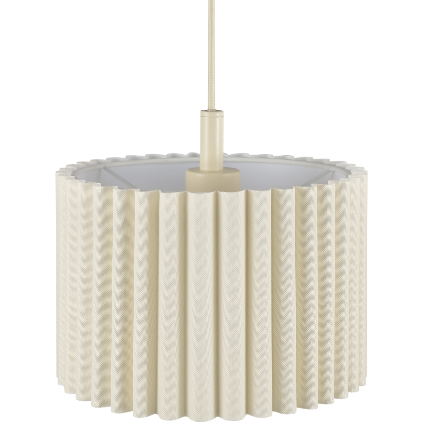 Brilliant - Zsinóros csillár VELIN 3xE27/20W/230V krémszínű