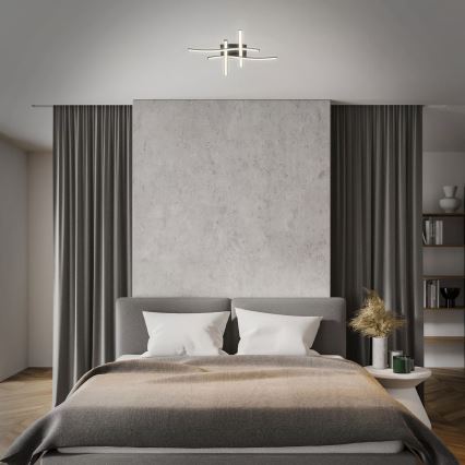 Brilo 3677-045 - LED mennyezeti lámpa LED/14,4W/230V fekete