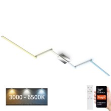 Brilo 3737-018 - LED Dimmelhető mennyezeti lámpa SMART LED/24W/230V 3000-6500K Wi-Fi Tuya + távirányítás