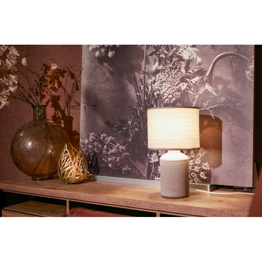 Brilo - Asztali lámpa INO 1xE14/10W/230V barna