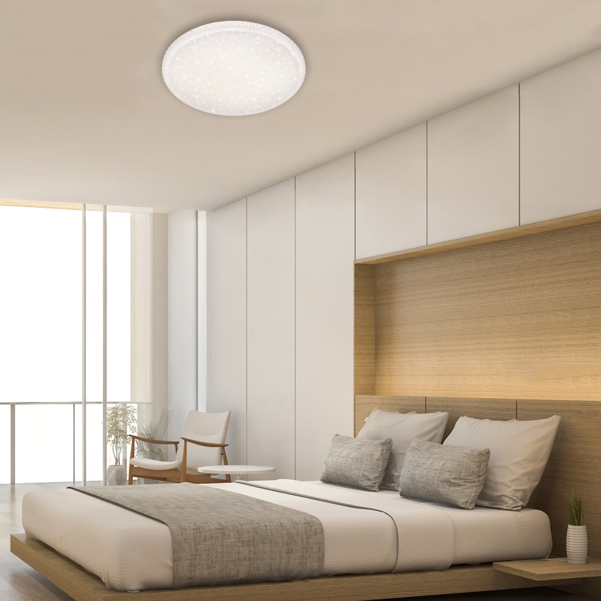Brilo - LED fényerőszabályozható mennyezeti lámpatest LED/48W/230V 3000/4000/6500K Ø 60 cm + távirányító