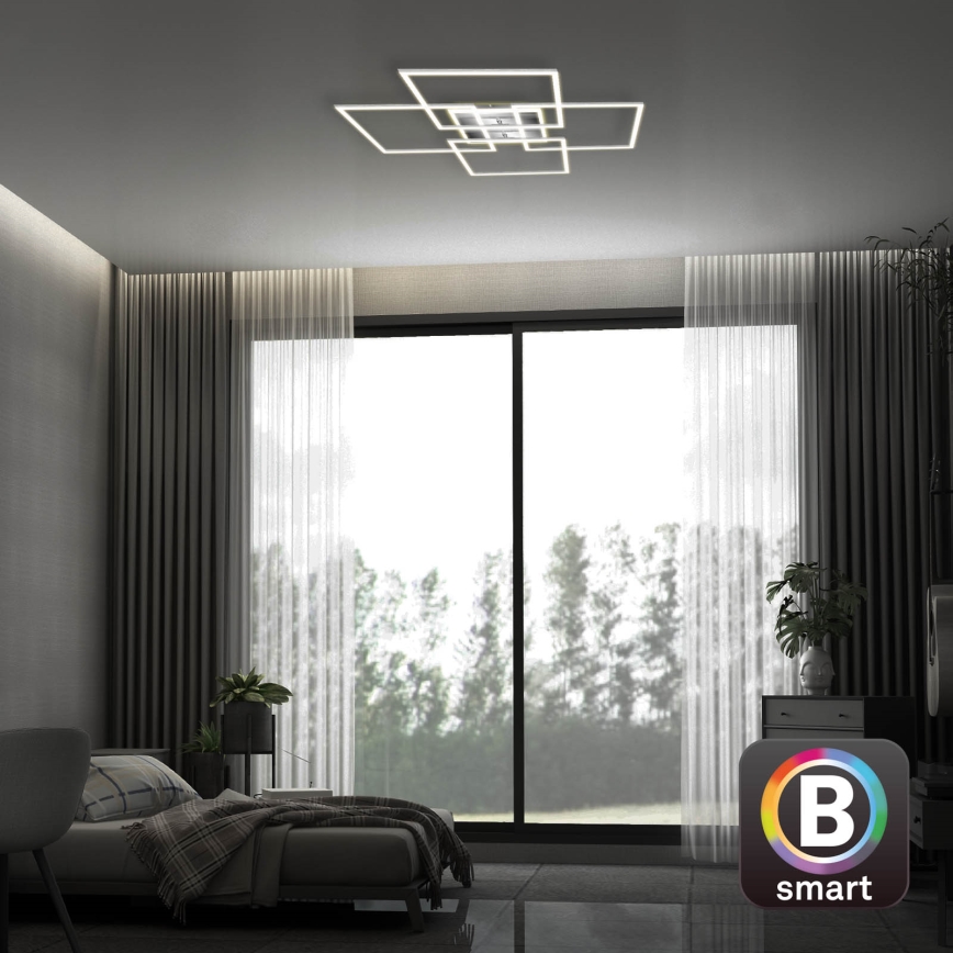 Brilo - LED állítható fényerejű mennyezeti lámpa FRAME LED/50W/230V 2700-6500K Wi-Fi Tuya + távirányító