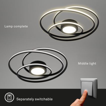 Brilo - LED mennyezeti lámpa FRAME LED/26W/230V