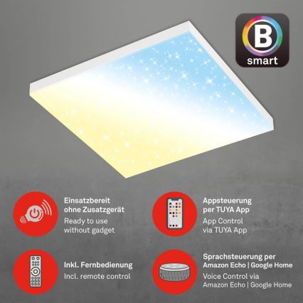 Brilo - LED állítható fényerejű mennyezeti lámpa FRAMELESS LED/24W/230V 3000-6500K Wi-Fi Tuya + távirányító