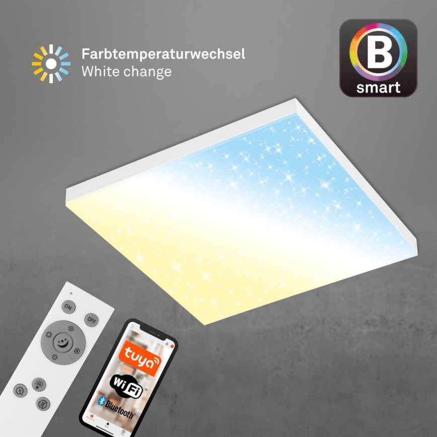 Brilo - LED állítható fényerejű mennyezeti lámpa FRAMELESS LED/24W/230V 3000-6500K Wi-Fi Tuya + távirányító