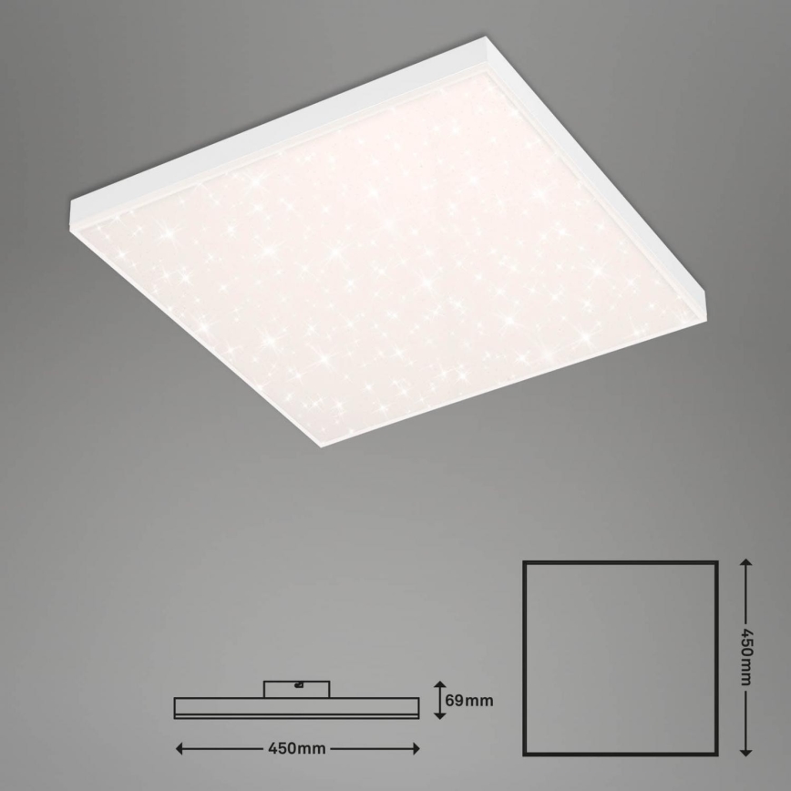 Brilo - LED állítható fényerejű mennyezeti lámpa FRAMELESS LED/24W/230V 3000-6500K Wi-Fi Tuya + távirányító