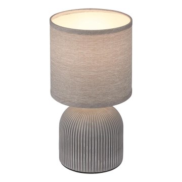 Brilo - INO asztali lámpa 1xE14/10W/230V szürke