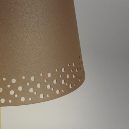 Brilo - LED dimmelhető, újratölthető érintésvezérelt kültéri asztali lámpa KIKI LED/2,6W/5V IP44 2600 mAh barna